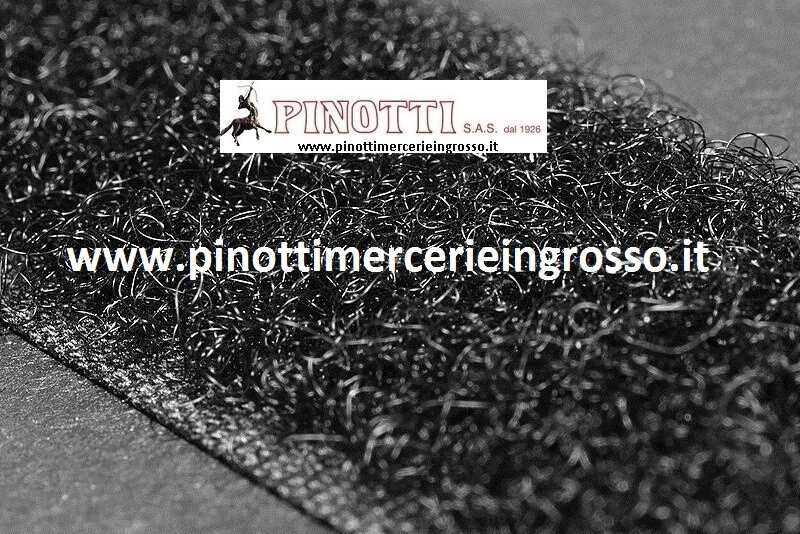PINOTTI NASTRO STRAPPO VELCRO LARGO CM. 5 ASOLA O FEMMINA NON ADESIVO ROTOLO DA MT 25