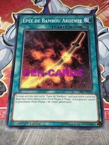 Carte Yu Gi Oh EPEE DE BAMBOU ARDENTE CIBR-FR066 - Picture 1 of 1