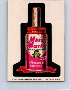 VINTAGE TOPPS WACKY PACKAGE 1970s STICKERS MESSY MARKER NO657 - Picture 1 of 2