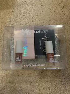 BNIB ULTA BEAUTY GIRLS UNITED 4 PC COSMETICS (2) MINI PALETTES & (2) LIP GLOSSES - Picture 1 of 6