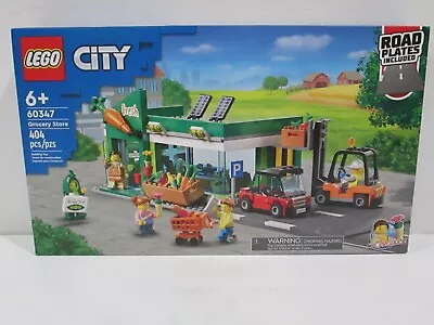 Lego City set 60347 Grocery Store * BRAND NEW! * town shop mart produce forklift - Image 1 of 4