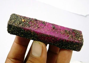 245.65  Ct Natural Earth Mined Red Ruby Rough Loose Gemstone Rod 76.1x17x16.4 mm - Picture 1 of 6