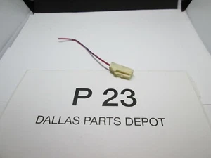 2004 LEXUS IS300 1 PORT & 1 PIN CONNECTOR WITH PIGTAIL USED 10871 - Picture 1 of 8