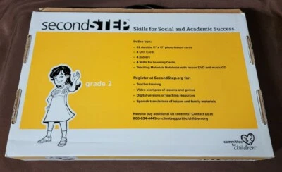 Second Step Classroom Kit Grade 2 Skills For Social & Academic Success  - Image 1 of 3