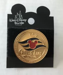 Disney Cruise Line Gold Inaugural Sailings Pin 1998 DCL - Picture 1 of 3