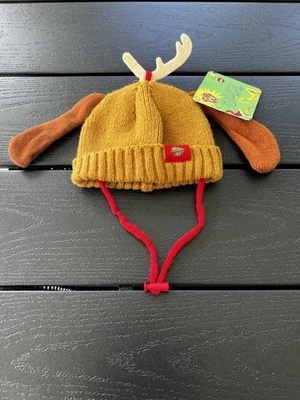 The Grinch Holiday Reindeer Max Pet Knit Hat Size M/L - Image 1 of 4