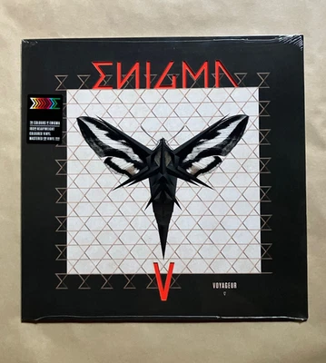 ENIGMA Voyageur 2018 UMG UK 1st Press Neon Orange Vinyl NEW SEALED German Press - Image 1 of 4