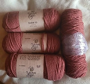 Hilado Abeja ID Hilo Nuevo Lote De 4 Ladrillos Rojo - Imagen 1 de 5