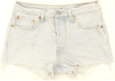 Levi's 501 Blue Hot Pants Vintage Denim Shorts W26 UK6 (90039) - Image 1 of 3