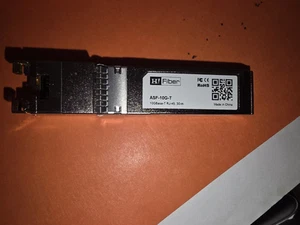 Émetteur-récepteur H!Fiber 10 Go SFP+ RJ45, 10 Go-T SFP+ module Ethernet - Photo 1/3