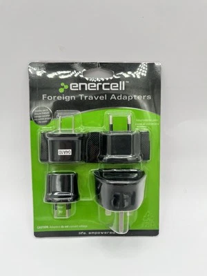 Adaptadores de viaje al extranjero Enercell 4 adaptadores Foto 1 de 2