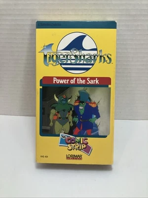 Tigersharks “Power Of The Sark” The Comic Strip VHS 1987 - Image 1 of 4