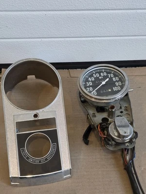 Harley Knucklehead Panhead FL Shovelhead 5 Pole Ignition Switch - Imagen 1 de 4