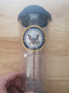 US Navy Tervis Tumbler Cup with Lid 24oz United States Navy Military - Picture 1 of 6