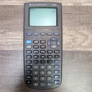 Texas Instruments TI-82 Graphing Calculator with Cover ~ Tested and Works - Picture 1 of 12