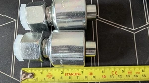 2x Gates G25830-1212F-BSPORX Hydraulik Schlauchkupplung 3/4" x 3/4" BSPP Innengewinde - - Bild 1 von 8