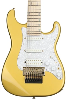 ESP LTD JRV-8FR Javier Reyes Signature 8-string Electric Guitar - Metallic Gold - Image 1 of 4
