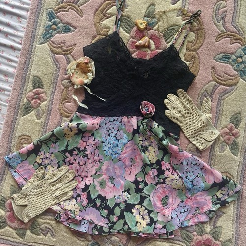 UNDERCOVER Incredibile abito babydoll Victoria’s Secret etichetta oro taglia S M