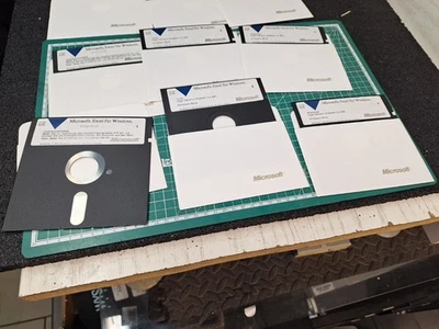 Microsoft Excel per Windows sur disquettes 5,25" 1,2 MB - tedesco - 1991 - Immagine 1 di 4