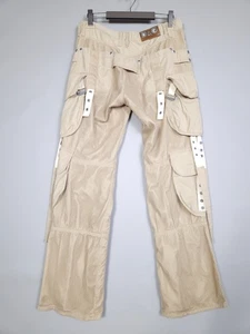 RAR Vintage Y2K Dolce & Gabbana Bondage Cargo Hose Mesh Herren Größe W34 L34 - Bild 1 von 20