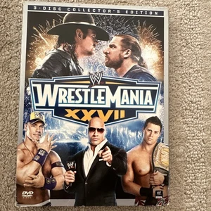 WWE: Wrestlemania XXVII (2011, 3-Disc DVD Set, Collectors Edition) USED - Picture 1 of 7