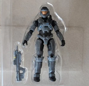 1/18 Jazwares VAULTED World Of Halo Reach Noble Six Spartan 4" Action Figure NEW - Picture 1 of 4