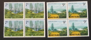Norfolk Islands #88-89, Headstone Bridge & Cemetary Road, MNH/OG 1966 (1972) - Bild 1 von 2