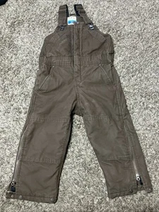 Insulated Bib Overalls By Blue Mountain Kids Size Xtra Small - Picture 1 of 4