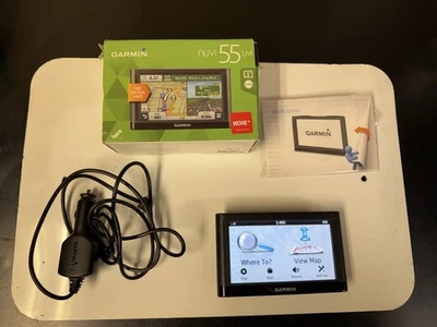 Garmin Nuvi 55 5in. GPS System Tested Working - Image 1 of 4