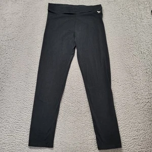 PINK Victoria's Secret Leggings Women's Size Large Ultimate Black Yoga Athletic - Picture 1 of 10