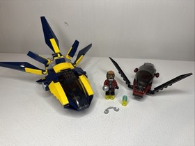 LEGO Marvel: Starblaster Showdown (76019) guardians of the galaxy used complete 