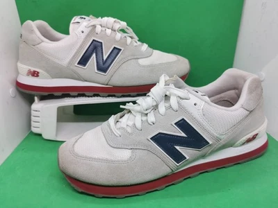 Zapatos para correr New Balance 574 ML574ESA atléticos grises blancos para hombre talla 10D Foto 1 de 4