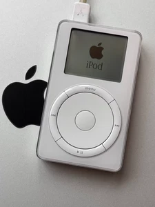 Used Apple iPod Classic photo 1st/2st/3th/4th - White Refurbished New Battery - Picture 1 of 26