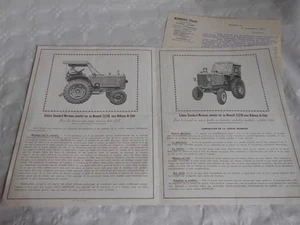 Vintage tractor cab makers catalogue Claude Mermans Jeugny 1953 - Picture 1 of 4