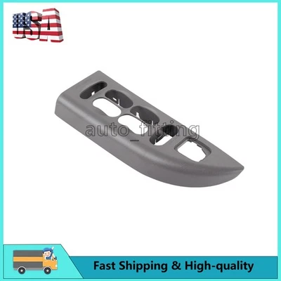 Bisel interruptor control ventana para Ford F-150 2001-2002 lado conductor delantero gris Foto 1 de 4