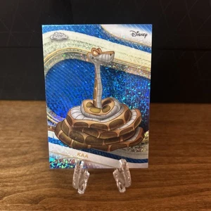 2025 Topps Chrome Disney KAA /150 Blue Mini Diamond Refractor Jungle Book SP - Picture 1 of 2