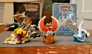 Juego de 3 figuras Nintendo Pokemon Limited Giratina luiga ho-oh 2009 Kaiyodo Japón - Imagen 1 de 9