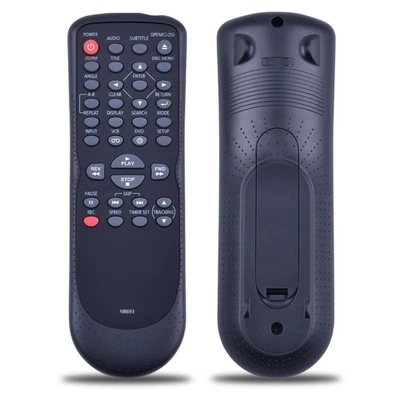 New NB693 Remote Control For Sanyo Funai DVD VCR Combo Player DV220FX5 - Image 1 of 4