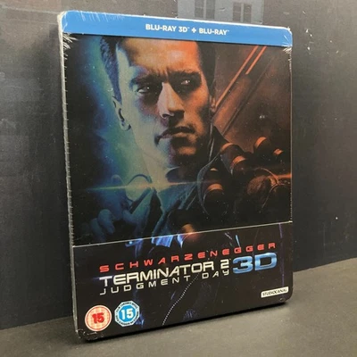 TERMINATOR 2: JUDGMENT DAY (ZAVVI EXCLUSIVE) STEELBOOK BLU-RAY 3D + BLU-RAY - Image 1 of 4