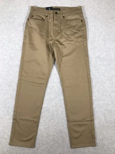 Banana Republic Pants Men’s 30x30 5 Pocket Stretch Slim Straight Tan Preppy NWT - Picture 1 of 13