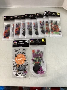 11 Packs Halloween Treat Bags Zipper Bags Treat Bags - Picture 1 of 1