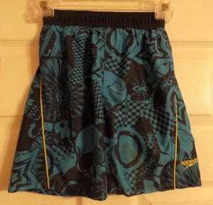 Boys Speedo Pirate Theme Swim Trunks Size 7 Boy's - Picture 1 of 3