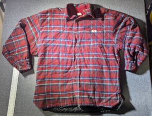 Bugle Boy Original Men's XL Sherpa Outer Button Down Jacket Long Sleeve Fall - Picture 1 of 12