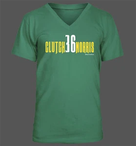 Camiseta Clutch Norris cuello en V - Oakland Atletics Atletics A's Baseball Derek Norris - Imagen 1 de 4