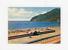 Riva Trigoso Bagni Punta Manara Spiaggia cartolina animata viaggiata anni 60