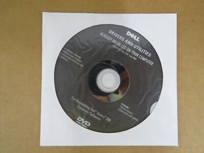Dell 0YR450 Driver & Utility Reinstall DVD Disc for Vostro 200 NEW SEALED - Image 1 of 3