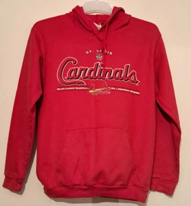 St Louis Cardinals Baseball Hoodie Größe M Rot MLB - Bild 1 von 4