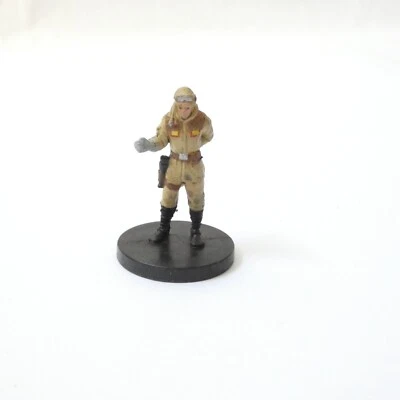 STAR WARS 16/60 REBEL 13 REBEL OFFICER 2004 LFL & TM FIGURINE SUR SOCLE - Photo 1/2