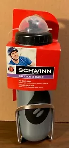 Bottiglia d'acqua per bicicletta Schwinn e gabbia universale - argento - 23 once - nuovissima in confezione - Foto 1 di 4
