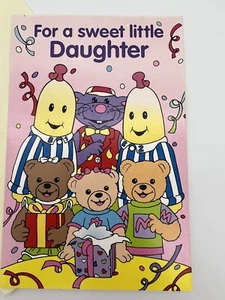 Vintage Bananen im Pyjama Geburtstagskarte Tochter 1997 Carlton Karten - Bild 1 von 4